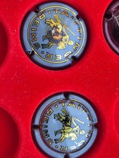 2 CAPSULES DE CHAMPAGNE TAITTINGER DIFFÉRENTES