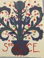 Collage Art  XXe 1955 Saint
