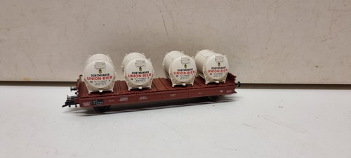 Fleischmann wagon plat avec - plat,