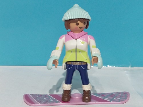 Figurine playmobil snowboard - figurine,