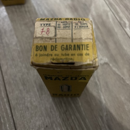 Tube radio ancien - mazda,