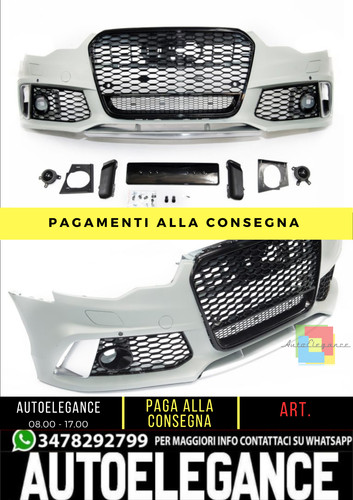 Pare chocs avant rs6 look - avant,