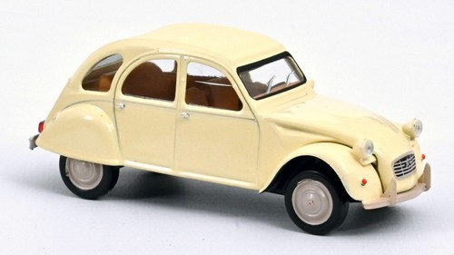 Norev citroen 2cv 1978 beige - citroen,