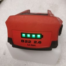 Batterie hilti b 22 v  en  2,6Ah TBE
