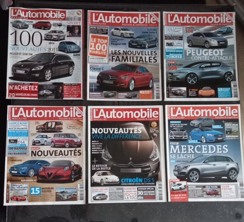 Automobile magazine années - magazine,