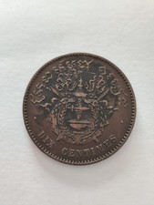 PIECE 10 CENTIMES 1860 CAMBODGE Ref23009J