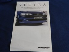 catalogue depliant opel vectra