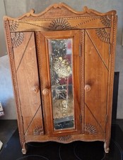 ARMOIRE DE POUPÉE ANCIENNE BELLE FACTURE