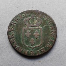 Louis XV, Demi Sol À La Vieille Tête 1771 BB Strasbourg