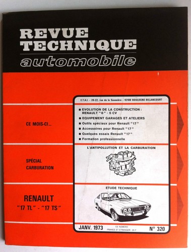 Rta 1973 renault - du, 17