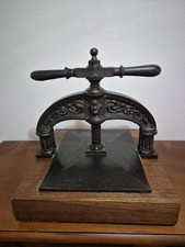 Ancienne PRESSE Notaire à relier FONTE 