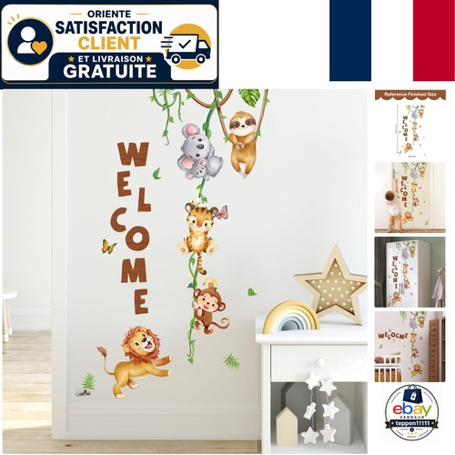 Stickes muraux jungle - stickes,