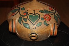 ANCIENNE GOURDE  EN TERRE