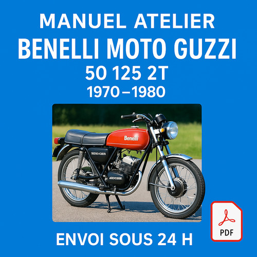 Manuel atelier benelli - benelli, moto