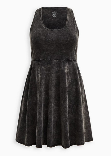 Torrid blk wsh foxy sl - 4x,