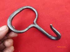 poignée crochet ancien en fer