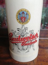 Chope bière 1 L – Budweiser