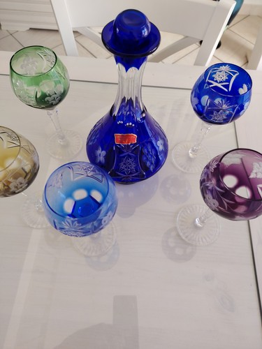 Verres 1carafe cristal de - verres+1carafe,
