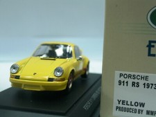 WOW EXTRÊMEMENT RARE Porsche 911 RS 2.7 Carrera 1973 jaune rouge 1:43 Ebbro-S...