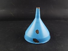 Ancien Entonnoir En Tôle Émaillée Shabby Country Chic Cuisine Collection #