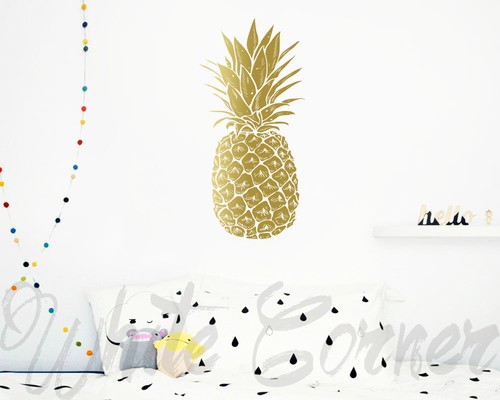Pineapple wall decals - wall,