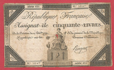 ASSIGNAT DE 50 LIVRES