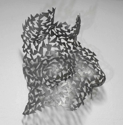 Buste femme sculpture signé - femme,