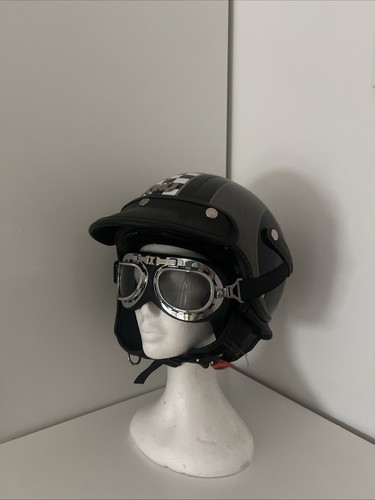 Casque moto rétro - moto,