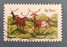 TIMBRE FRANCE 2015 LES CHÈVRES DE NOS RÉGIONS LA ROVE