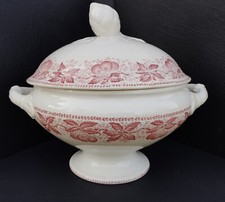 Ancienne soupière " Cerise"