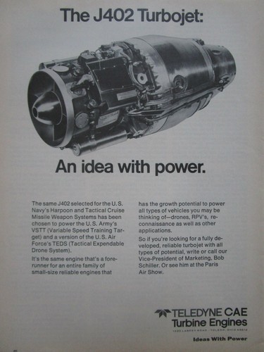 1975 pub teledyne - 8/1975, cae