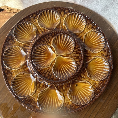 Service assiettes huitres - huitres,