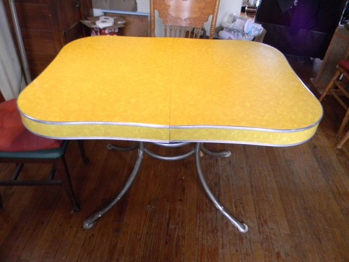 Vintage formica dining table - formica,