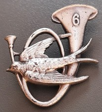 insigne Badge 6° BCA BATAILLON CHASSEURS ALPINS Arthus Bertrand Paris