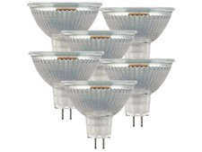 6 spots LED GU5.3 - 3 W - 250 lm - Blanc lumière du jour - Luminea