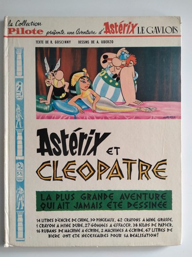 Astérix cléopâtre pilote - bd,