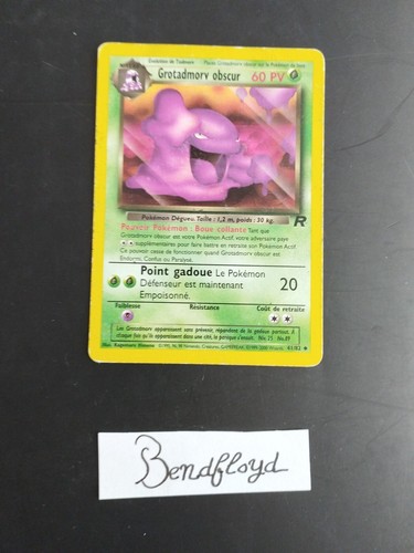 Carte pokémon grotadmorv - carte,