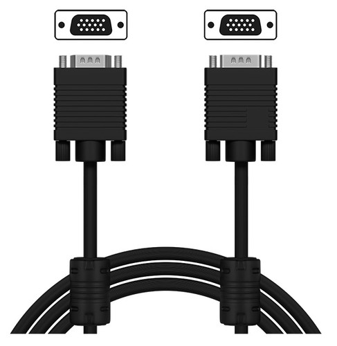 Câble vga moniteur lcd - 5m, 15