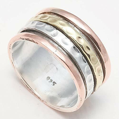 Bague large toupie argent - bague,