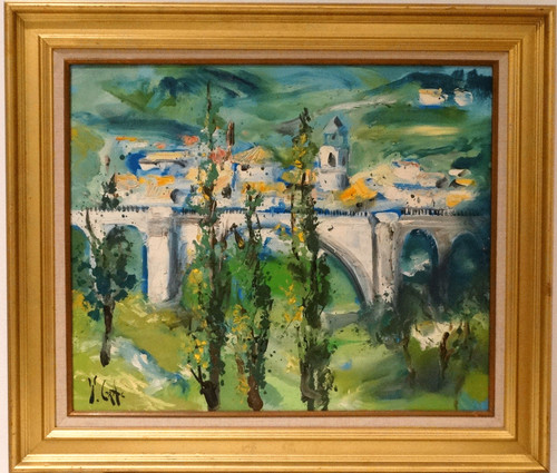 Yvon grac huile sur - huile, toile
