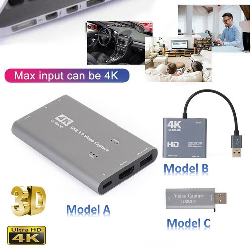 Vidéo capturer card usb - 4k,