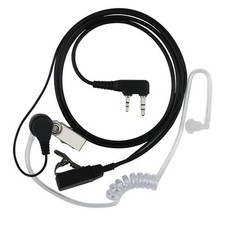 Oreillette Talkie Walkie 2 Broches Casque Écouteur Compatible avec La Radio B...