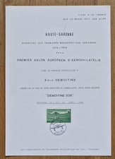 FRANCE PA60 ENCART DEWOITINE 338