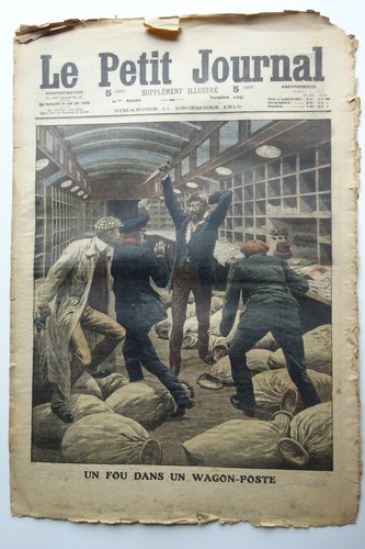 Petit journal 1910 1047 fou - journal, n°1047