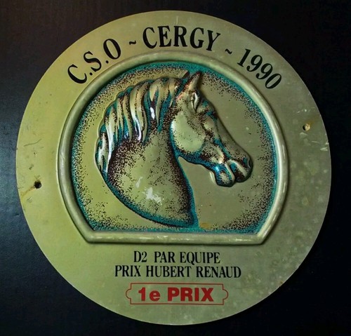 Plaque concours hippique - plaque,