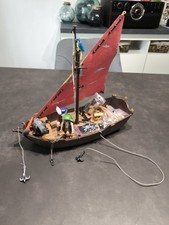 Playmobil 4444 chaloupe des pirates 32 cm plus commercialisée