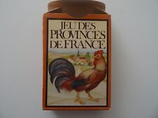 JEU DE 54  CARTES, Provinces