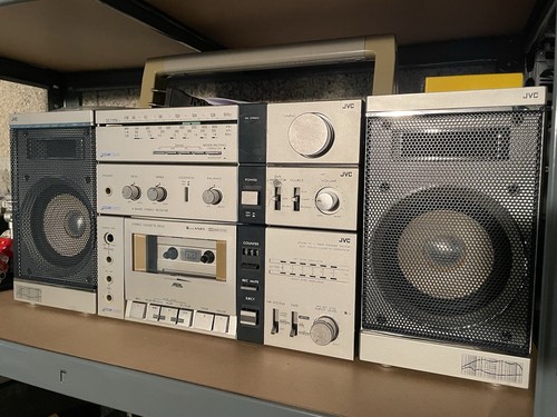 Boombox ghettoblaster jvc - boombox,