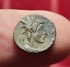 #100-1 ~ Tétricus - Antoninien - Minimi frappe barbare / Imitation d'époque