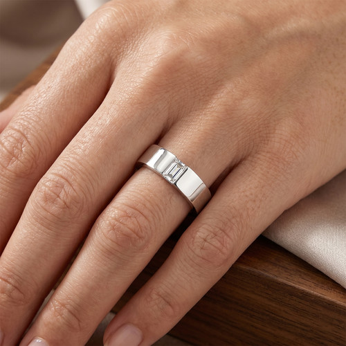 Bague diamant blanc - diamant,
